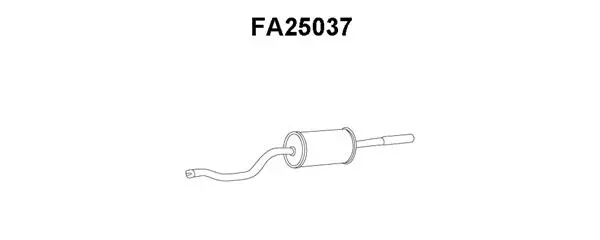 Rear Muffler (FA25037)