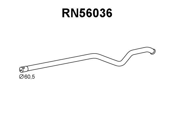 Exhaust Pipe (RN56036)