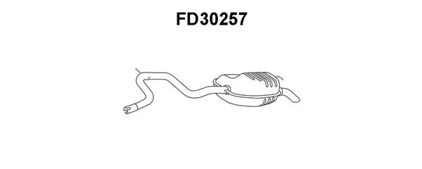 Rear Muffler (FD30257)