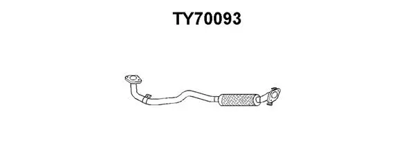 Exhaust Pipe (TY70093)