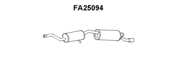 Rear Muffler (FA25094)