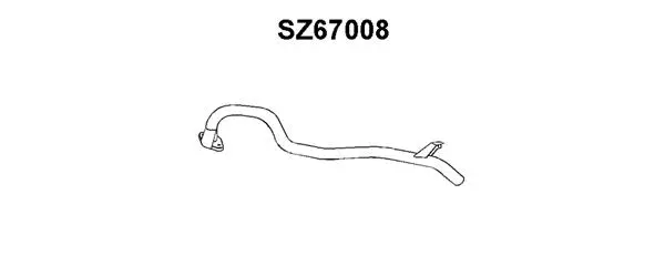 Exhaust Pipe (SZ67008)