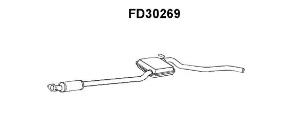 Front Muffler (FD30269)