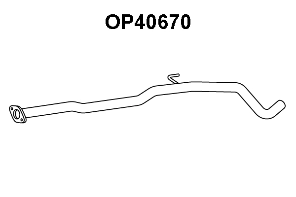 Exhaust Pipe (OP40670)