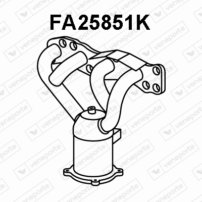 Manifold Catalytic Converter (FA25851K)