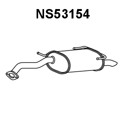Rear Muffler (NS53154)