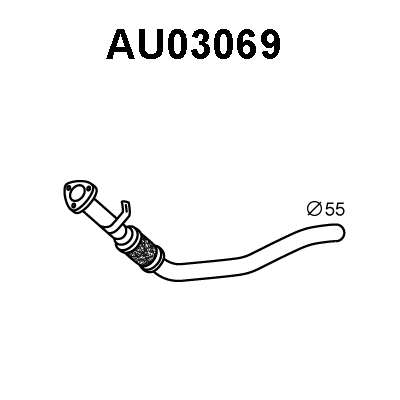 Exhaust Pipe (AU03069)