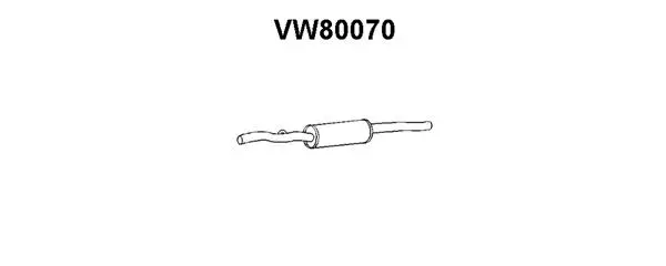 Front Muffler (VW80070)