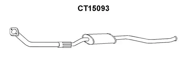 Front Muffler (CT15093)