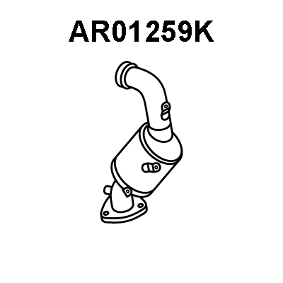 Catalytic Converter (AR01259K)