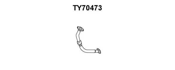Exhaust Pipe (TY70473)