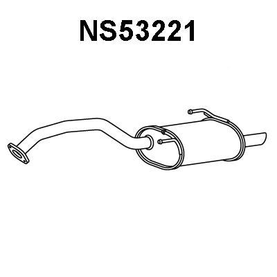 Rear Muffler (NS53221)