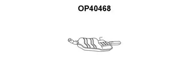Rear Muffler (OP40468)