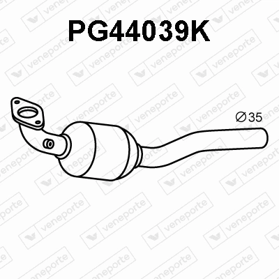 Catalytic Converter (PG44039K)