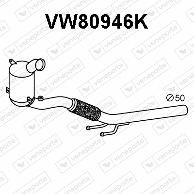 Catalytic Converter (VW80946K)