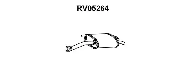 Rear Muffler (RV05264)