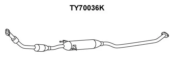 Catalytic Converter (TY70036K)
