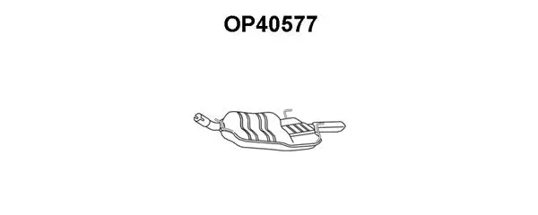 Rear Muffler (OP40577)