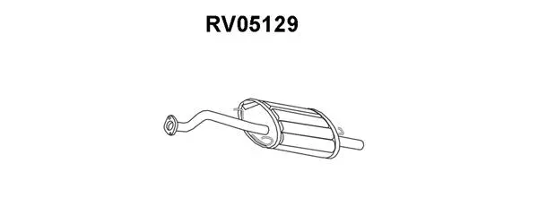 Rear Muffler (RV05129)