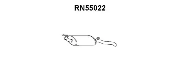 Rear Muffler (RN55022)