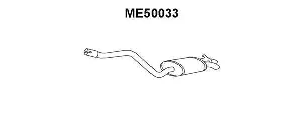 Rear Muffler (ME50033)