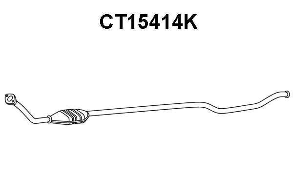 Catalytic Converter (CT15414K)