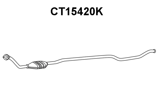 Catalytic Converter (CT15420K)