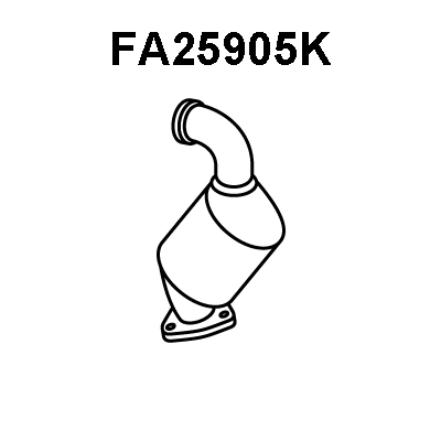 Catalytic Converter (FA25905K)