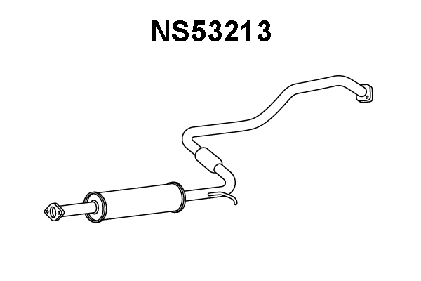 Centre Muffler (NS53213)