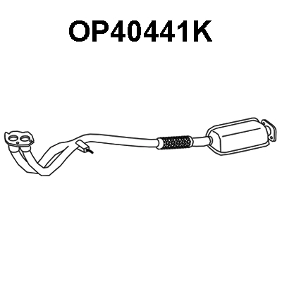 Catalytic Converter (OP40441K)