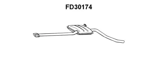 Front Muffler (FD30174)