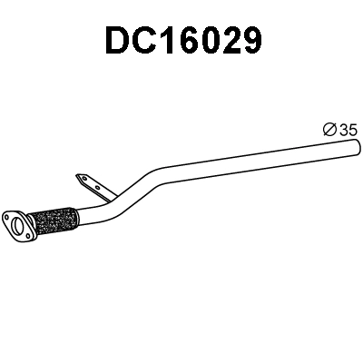 Exhaust Pipe (DC16029)