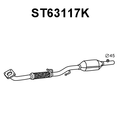 Catalytic Converter (ST63117K)
