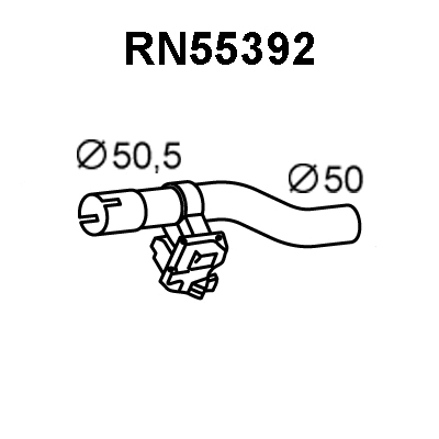Exhaust Pipe (RN55392)