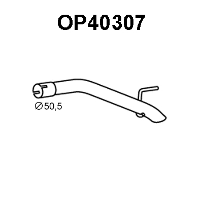 Exhaust Pipe (OP40307)