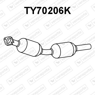 Catalytic Converter (TY70206K)