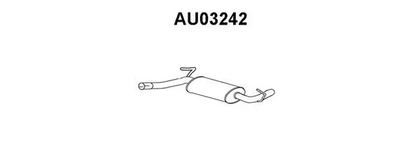 Front Muffler (AU03242)
