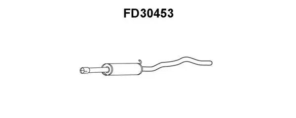 Centre Muffler (FD30453)