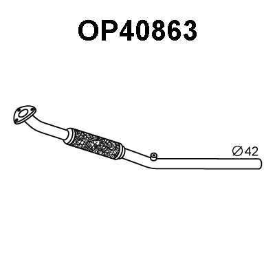 Exhaust Pipe (OP40863)