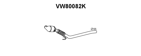 Catalytic Converter (VW80082K)