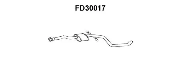 Centre Muffler (FD30017)