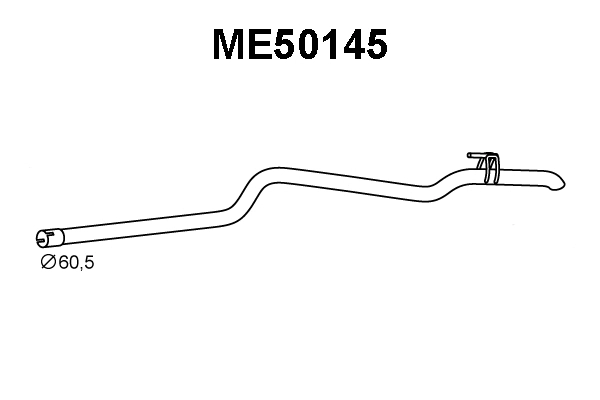 Exhaust Pipe (ME50145)