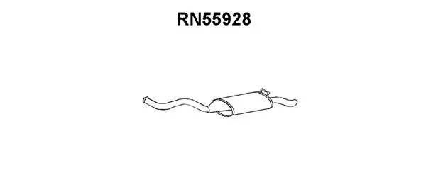 Rear Muffler (RN55928)