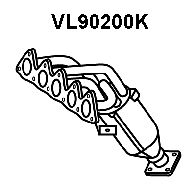 Catalytic Converter (VL90200K)