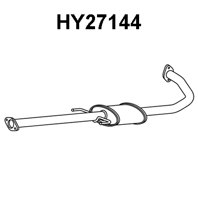 Front Muffler (HY27144)
