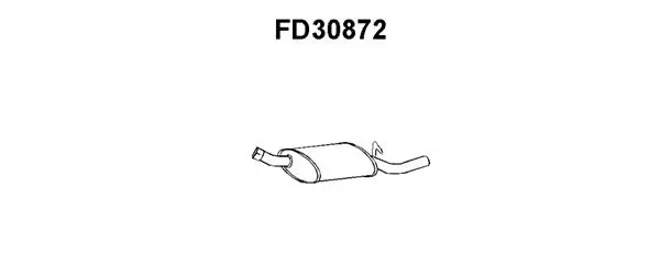 Rear Muffler (FD30872)