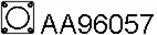 Gasket, exhaust pipe (AA96057)