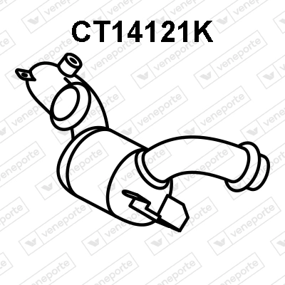 Catalytic Converter (CT14121K)
