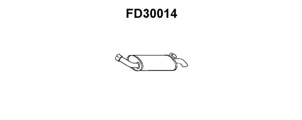Rear Muffler (FD30014)