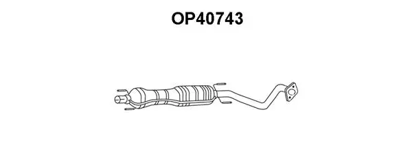Front Muffler (OP40743)
